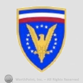 US Army Shoulder Sleeve Insignia: US Army European Command.