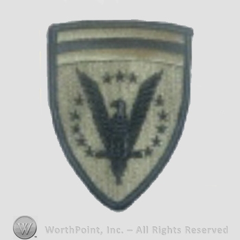 US Army Shoulder Sleeve Insignia: US Army European Command.