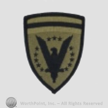 US Army Shoulder Sleeve Insignia: US Army European Command.