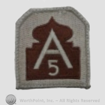 US Army Shoulder Sleeve Insignia: US Army North.