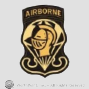 US Army Shoulder Sleeve Insignia: Golden Knights Parachute Tem.