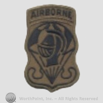 US Army Shoulder Sleeve Insignia: Golden Knights Parachute Tem.