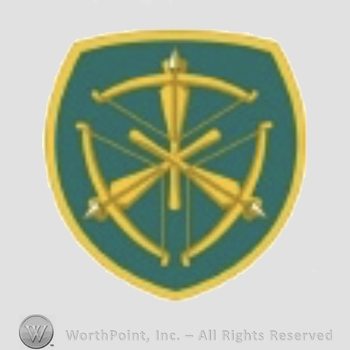 US Army Shoulder Sleeve Insignia: US Army Marksmanship Unit.