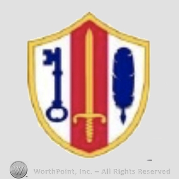US Army Shoulder Sleeve Insignia: USA Reserve Joint and Special Troops Support Command.