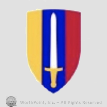 US Army Shoulder Sleeve Insignia: US Army Vietnam.