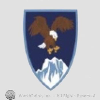 US Army Shoulder Sleeve Insignia: US Army Elements Combined Forces Command - Afghanistan.