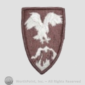 US Army Shoulder Sleeve Insignia: US Army Elements Combined Forces Command - Afghanistan.