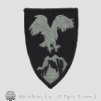 US Army Shoulder Sleeve Insignia: US Army Elements Combined Forces Command - Afghanistan.