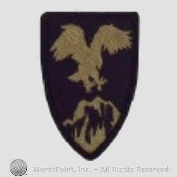 US Army Shoulder Sleeve Insignia: US Army Elements Combined Forces Command - Afghanistan.
