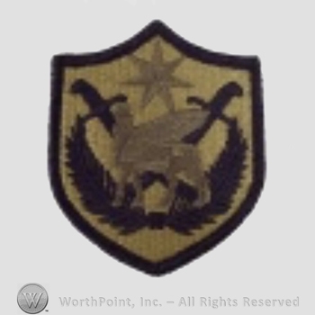 US Army Shoulder Sleeve Insignia: USAE Multi-National Force-Iraq.