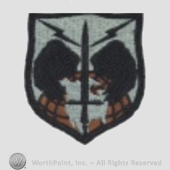 US Army Shoulder Sleeve Insignia: USAE North American Aerospace defense Command.