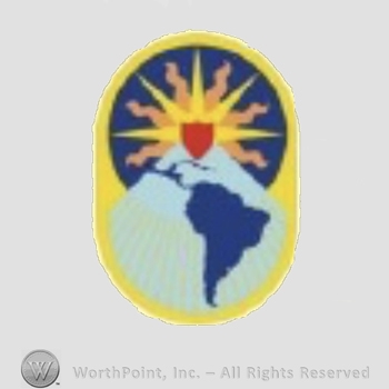 US Army Shoulder Sleeve Insignia: USAE United States Southern Command.