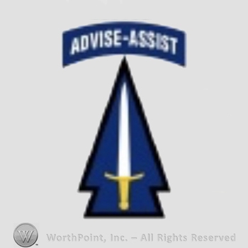 US Army Shoulder Sleeve Insignia: 1st Security Force Assistance Brigade.