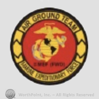 US Army Shoulder Sleeve Insignia: II Marine Expeditionary Force.