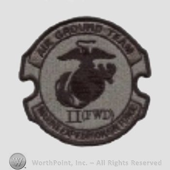 US Army Shoulder Sleeve Insignia: II Marine Expeditionary Force.