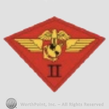 US Army Shoulder Sleeve Insignia: Second Marine Aircraft Wing.
