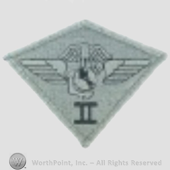 US Army Shoulder Sleeve Insignia: Second Marine Aircraft Wing.