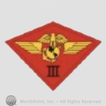 US Army Shoulder Sleeve Insignia: Third Marine Aircraft Wing.