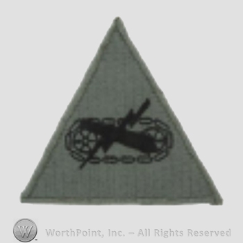 US Army Shoulder Sleeve Insignia: Armored Forces.