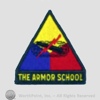 US Army Shoulder Sleeve Insignia: Armor School.