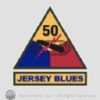 US Army Shoulder Sleeve Insignia: 50th Armored Division.