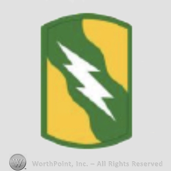 US Army Shoulder Sleeve Insignia: 155th Armored Brigade Combat Team.