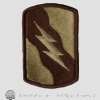 US Army Shoulder Sleeve Insignia: 155th Armored Brigade Combat Team.