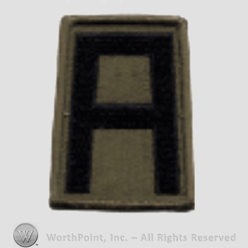US Army Shoulder Sleeve Insignia: 1st Army.