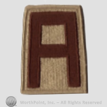 US Army Shoulder Sleeve Insignia: 1st Army.