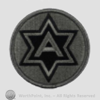 US Army Shoulder Sleeve Insignia: 6th Army.