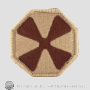 US Army Shoulder Sleeve Insignia: 8th Army.
