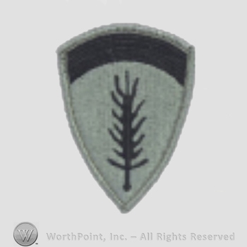 US Army Shoulder Sleeve Insignia: US Army Europe (USAREUR).