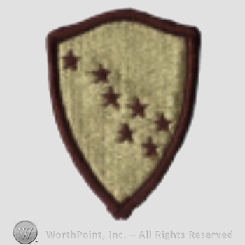 US Army Shoulder Sleeve Insignia: Alaska Army National Guard Element, Joint Force Headquarters.