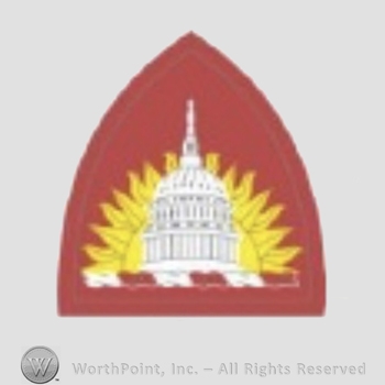 US Army Shoulder Sleeve Insignia: District of Columbia Army National Guard Element, Joint Force Headquarters.