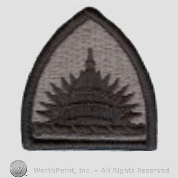US Army Shoulder Sleeve Insignia: District of Columbia Army National Guard Element, Joint Force Headquarters.