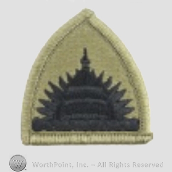 US Army Shoulder Sleeve Insignia: District of Columbia Army National Guard Element, Joint Force Headquarters.
