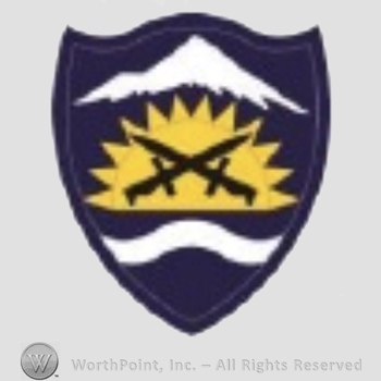 US Army Shoulder Sleeve Insignia: Oregon Army National Guard Element, Joint Force Headquarters.