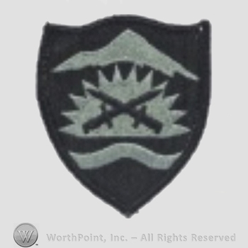 US Army Shoulder Sleeve Insignia: Oregon Army National Guard Element, Joint Force Headquarters.
