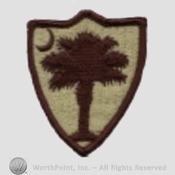 US Army Shoulder Sleeve Insignia: South Carolina Army National Guard Element, Joint Force Headquarters.
