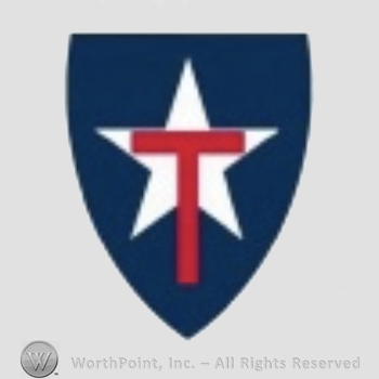 US Army Shoulder Sleeve Insignia: Texas Army State Guard.