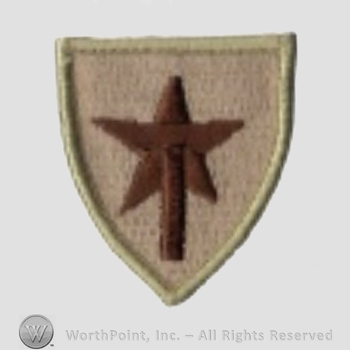 US Army Shoulder Sleeve Insignia: Texas Army State Guard.