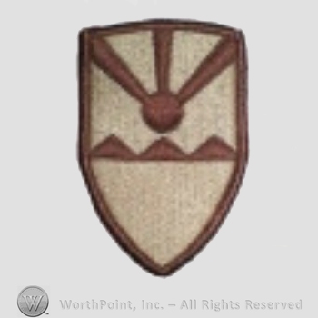 US Army Shoulder Sleeve Insignia: Virgin Island Army National Guard Element, Joint Force Headquarters.