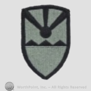 US Army Shoulder Sleeve Insignia: Virgin Island Army National Guard Element, Joint Force Headquarters.