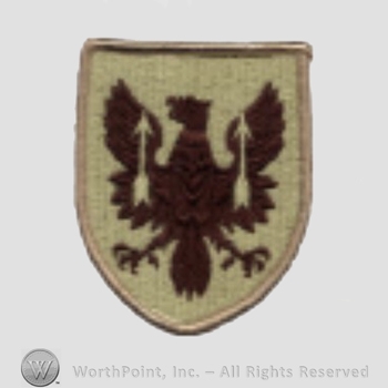 US Army Shoulder Sleeve Insignia: 11st Aviation Command.
