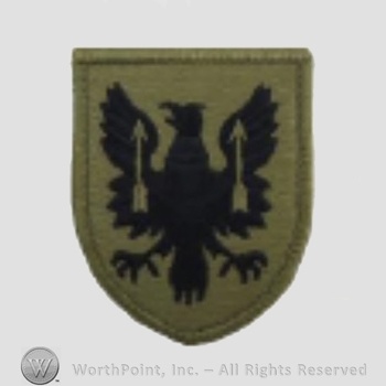 US Army Shoulder Sleeve Insignia: 11st Aviation Command.