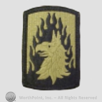 US Army Shoulder Sleeve Insignia: 12nd Aviation Brigade.