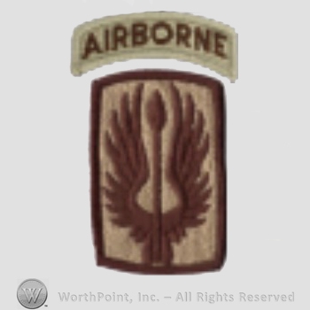 US Army Shoulder Sleeve Insignia: 18th Aviation Brigade.