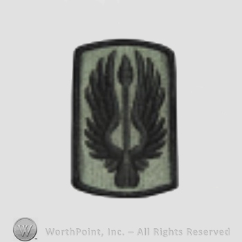 US Army Shoulder Sleeve Insignia: 18th Aviation Brigade.