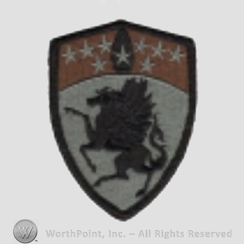 US Army Shoulder Sleeve Insignia: 63rd Aviation Brigade.