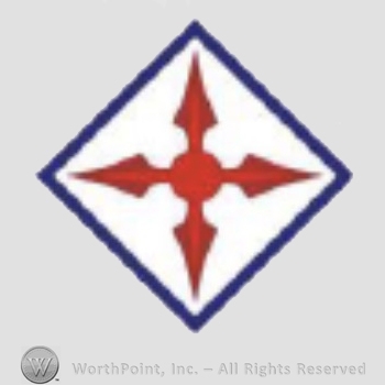 US Army Shoulder Sleeve Insignia: 77th Aviation Brigade.